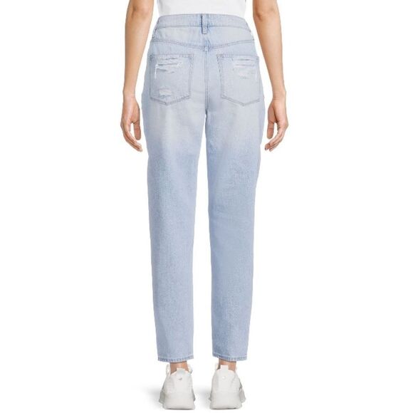 Light Denim Mom Jeans - Picture 2 of 7